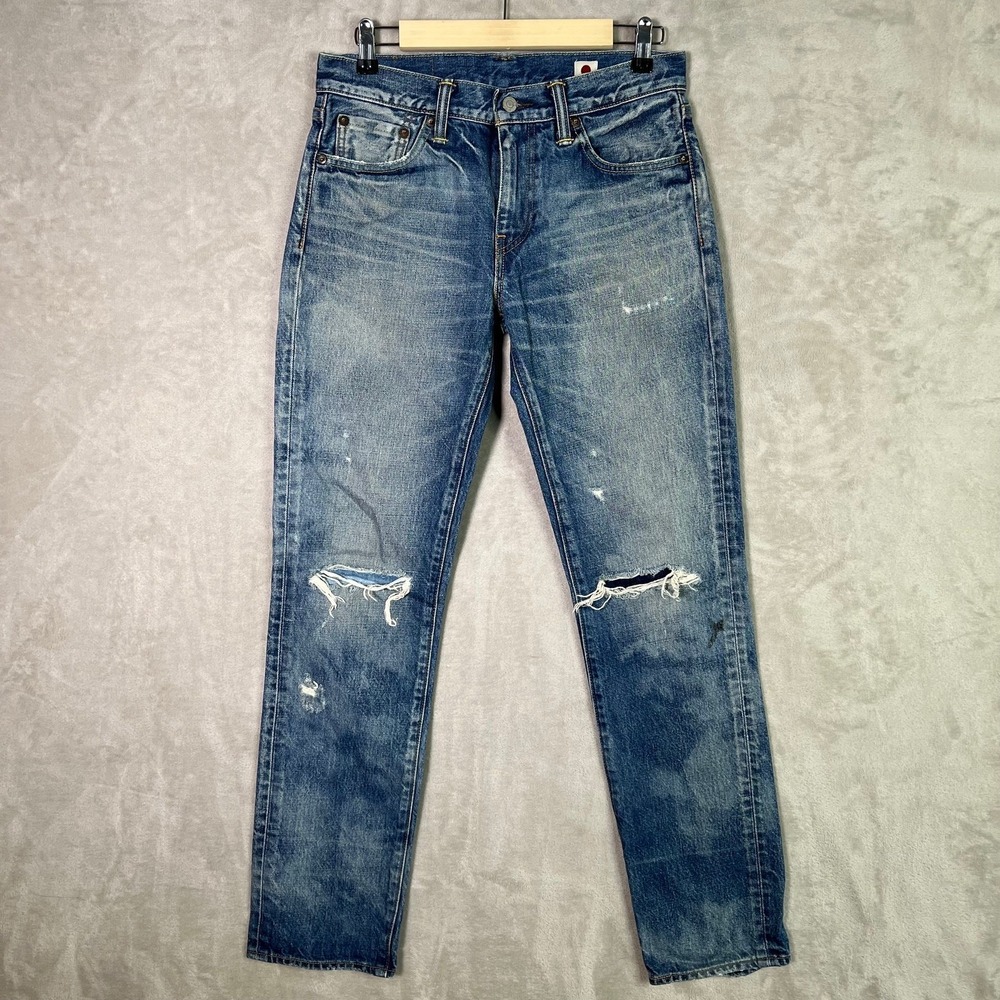 Levi's 511 Jeans 30x32 Slim 04511 2263 Distressed Japan